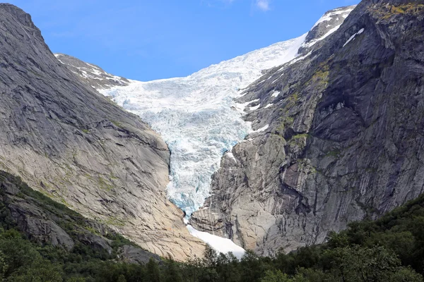 Briksdalsbreen 氷河 — ストック写真