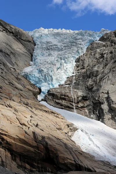 Παγετώνας briksdalsbreen — Φωτογραφία Αρχείου
