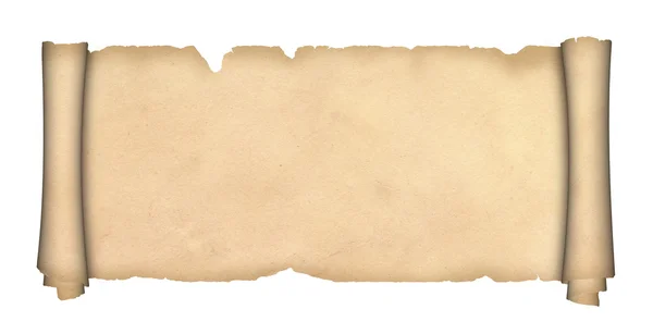 Свиток старинного пергамента . — стоковое фото