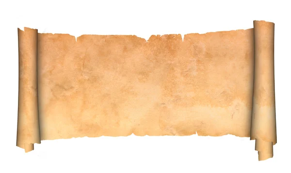 Прокрутка античного пергаменту . — стокове фото