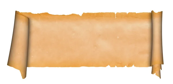 Свиток пергамента . — стоковое фото