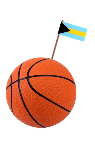Volley-ball met een nationale vlag — Stockfoto