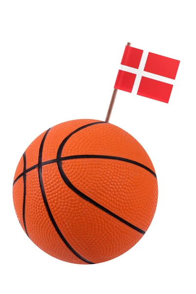 Röplabda nemzeti zászló — Stock Fotó