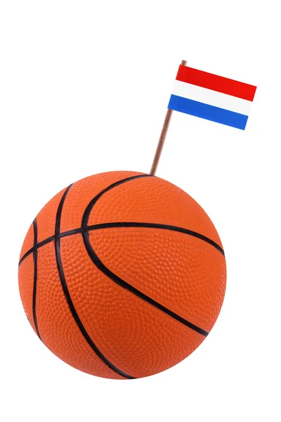 एक राष्ट्रीय ध्वज के साथ वॉली-बॉल — स्टॉक फ़ोटो, इमेज