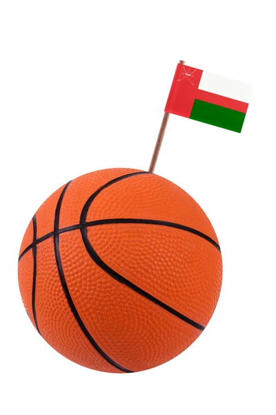 Volley-ball with a national flag — Stock Photo, Image