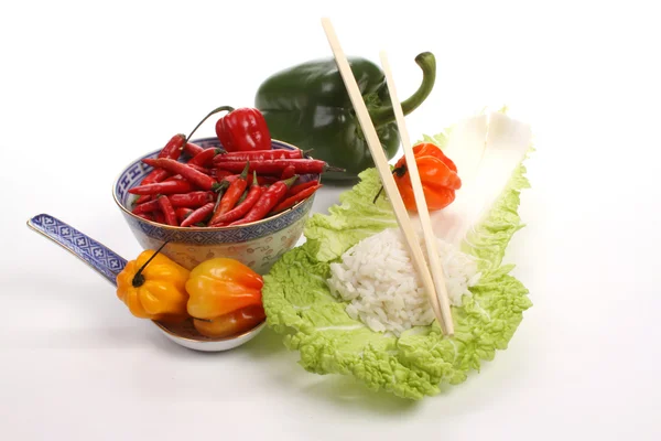 Kinesisk mad - Stock-foto