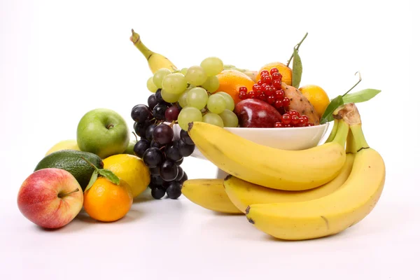 Owoce na owoce danie — Zdjęcie stockowe