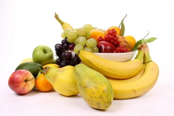 Zusammensetzung aus mehreren Früchten — Stockfoto