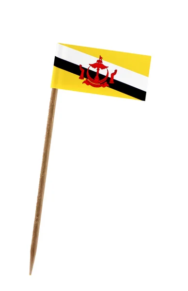 国旗的文莱 — 图库照片