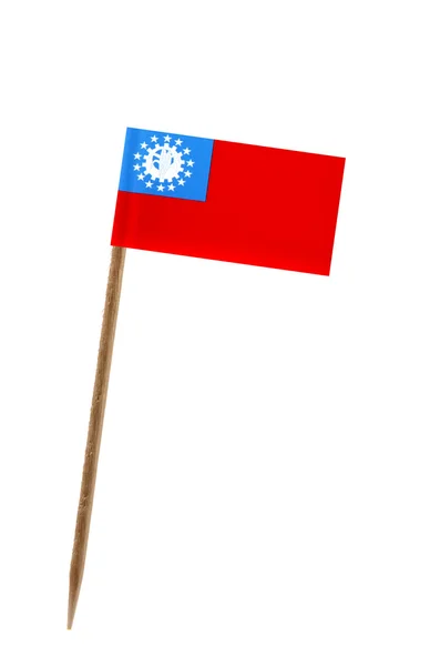 Flag of Burma — Stock Photo, Image