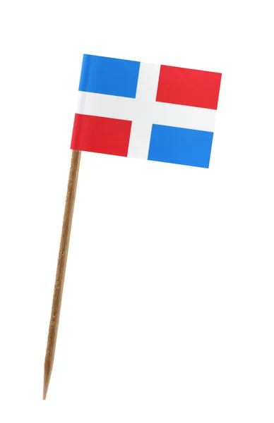Dominik Cumhuriyeti Bayrağı — Stok fotoğraf