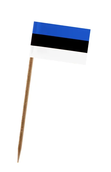 Banderą Estonii — Zdjęcie stockowe