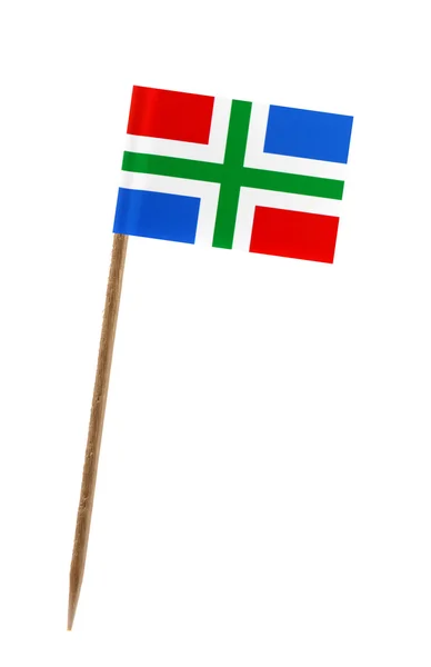 Bandiera di Groningen — Foto Stock