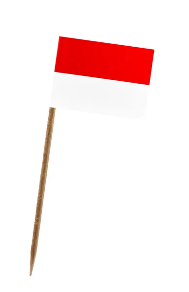 Monacká vlajka — Stock fotografie