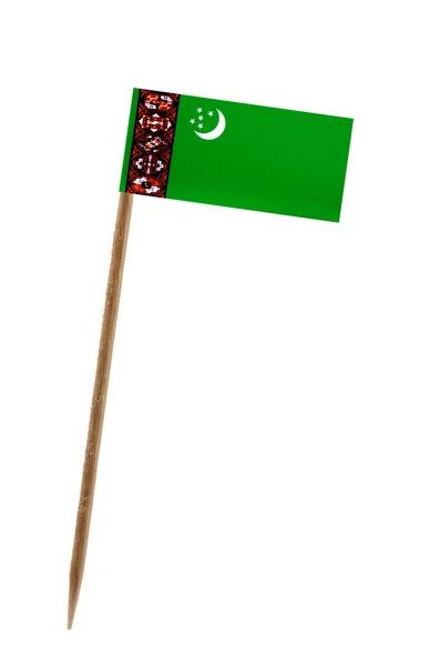 Flagga turkmenistan — Stockfoto