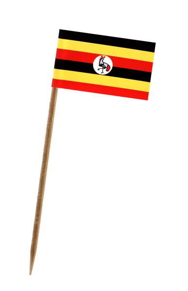 Flagga uganda — Stockfoto