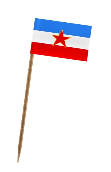 南斯拉夫的旗子 — 图库照片