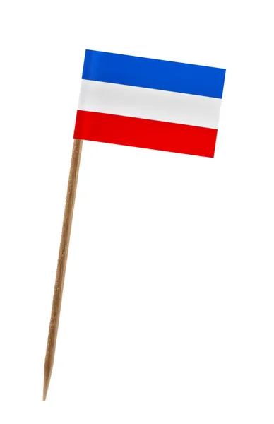 Flagga jugoslaviska matas. rep. — Stockfoto