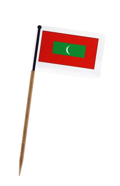 Maldiv Adaları bayrağı — Stok fotoğraf