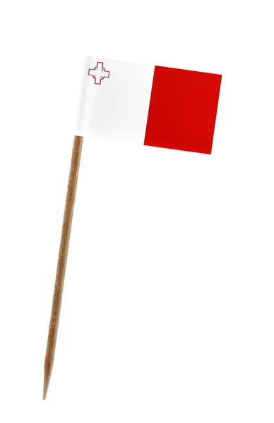 Maltas flagga — Stockfoto