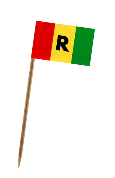 Vlag van rwanda — Stockfoto