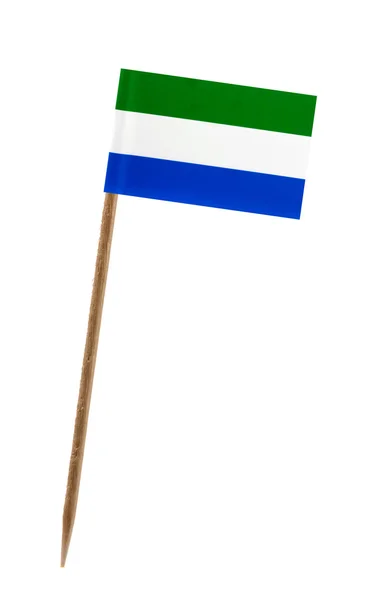 Bandiera di Sierra Leone — Foto Stock