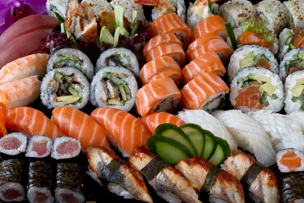 Sushi set Rechtenvrije Stockafbeeldingen