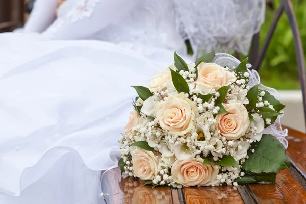 Свадебный букет — стоковое фото
