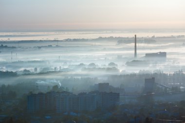 Sabah Lviv Sehir disi alanlar (Ukrayna) 