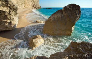 Porto katsiki beach (lefkada, Yunanistan)