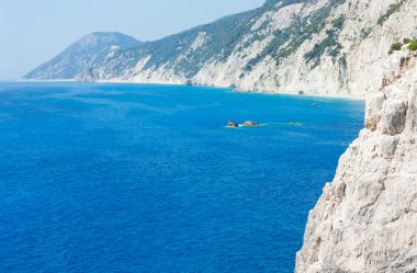 Porto katsiki beach (lefkada, Yunanistan)