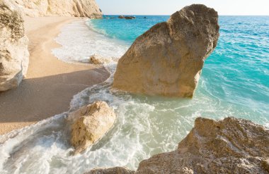 Porto katsiki beach (lefkada, Yunanistan)