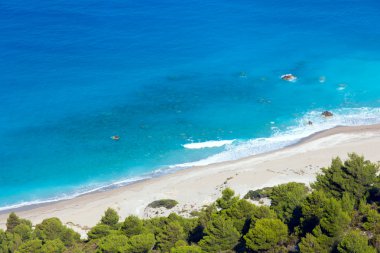 Lefkada sahil beach (Yunanistan)