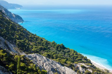 Lefkada sahil beach (Yunanistan)