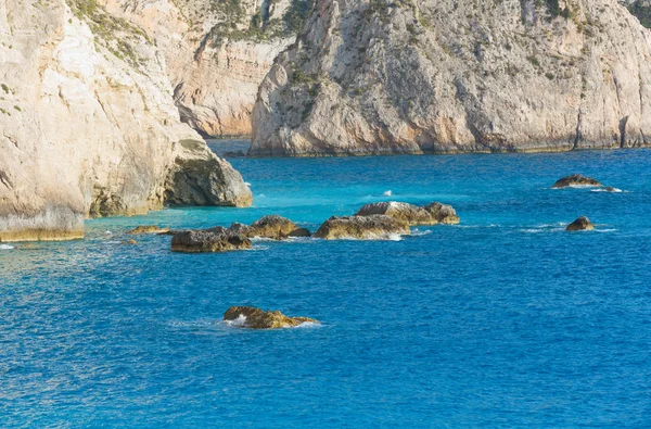 Ionian Sea (Le Porto Katsiki kumsalda güzel yaz görünümünden — Stok fotoğraf