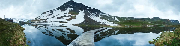 Alpen-Sommerpanorama — Stockfoto