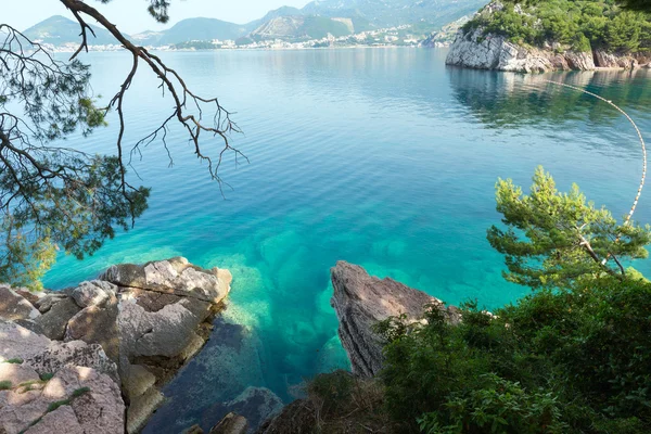 Morning coastline view (Montenegro) — Stock Photo, Image
