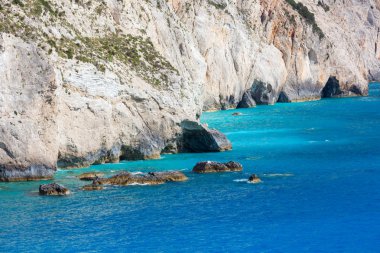 Porto katsiki beach (lefkada, Yunanistan)