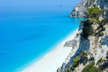 Beyaz egremni beach (lefkada, Yunanistan)