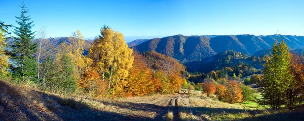 Podzimní horské panorama — Stock fotografie