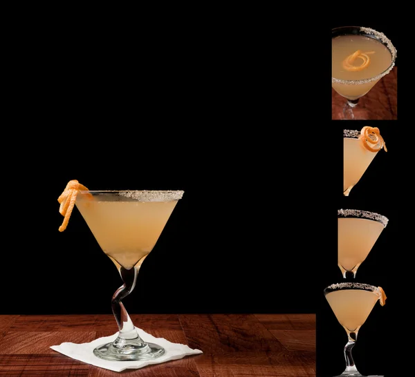 Martini na czarny — Zdjęcie stockowe
