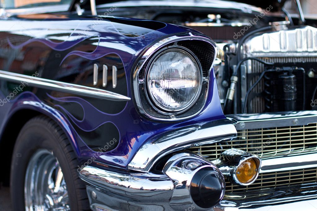 Classic car detail — Stock Photo © wollertz 11233384