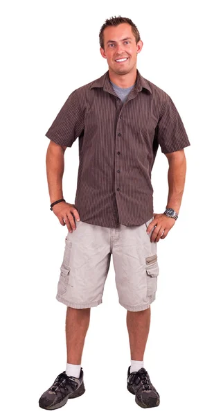 Ung casual man — Stockfoto