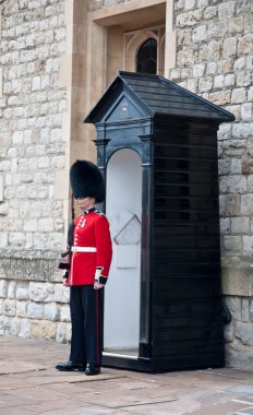 England Queens' Guard . clipart