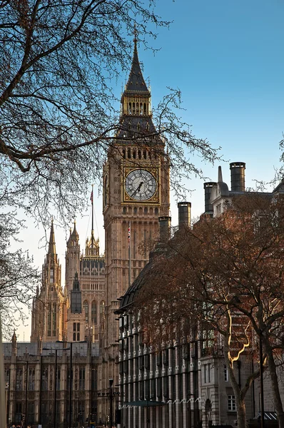 伦敦，英国。议会. — 图库照片