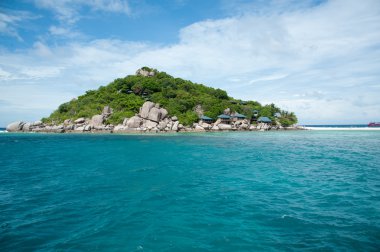 Tayland güzel tropik cenneti: nang yuan Island, Tayland