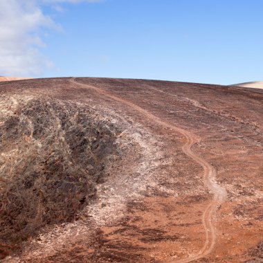 İç kısımda fuerteventura, Kanarya Adaları