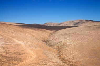 İç kısımda fuerteventura, Kanarya Adaları