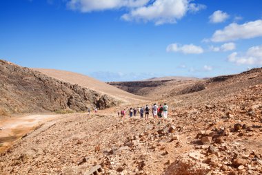 İç kısımda fuerteventura, Kanarya Adaları