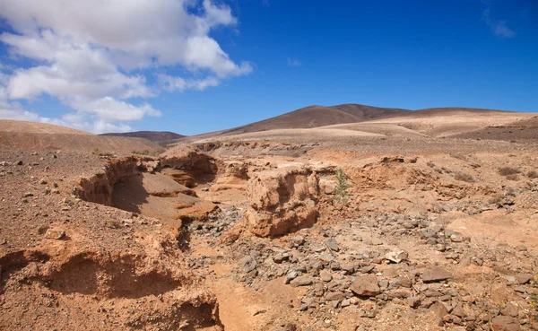 Fuerteventura, Wyspy Kanaryjskie, el barranco de los molinos — Zdjęcie stockowe